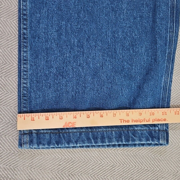 Saddlebred Big & Tall Carpenter Jeans Men's 52x32 Medium Wash Style 8958 NWT - Picture 14 of 16